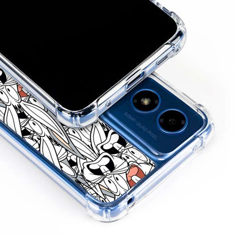 Looney Tunes Bugs Bunny Super Sized Moto G 5G (2024) Clear Case